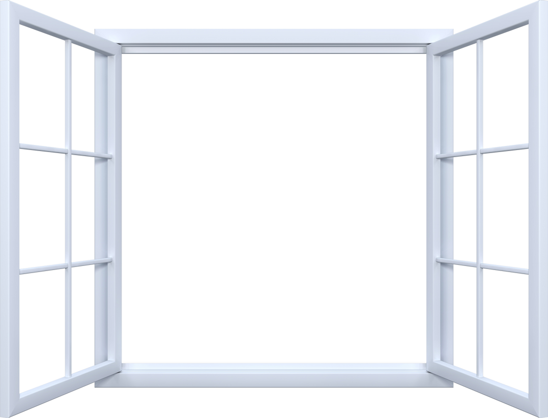 Window Panel 3D Illustration