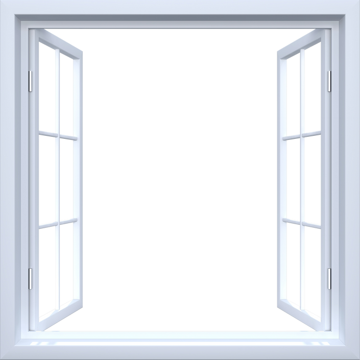 Open Window Frame